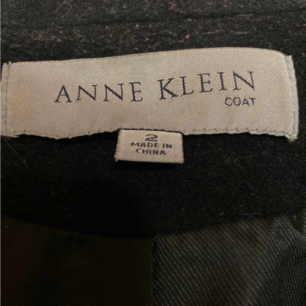 Anne Klein Wool Cashmere Peacoat - Picture 3 of 4